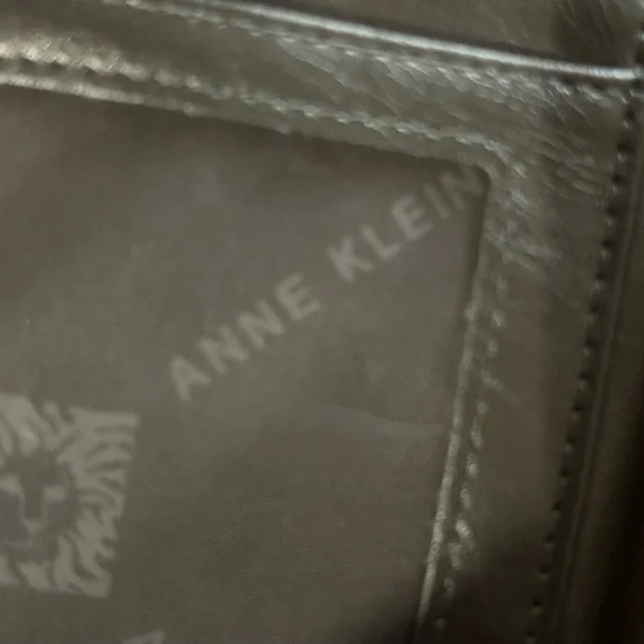 Anne Klein Tan Croc-Embossed Wallet - Picture 6 of 7